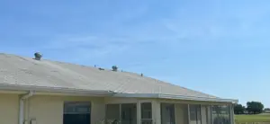 Finished roof replacement with new shingles on a Hillsborough County home