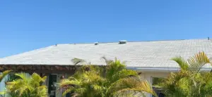 New underlayment installed on a Hillsborough County roof replacement