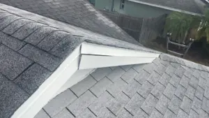 New roofing system being installed on a Polk County home