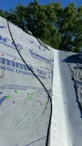 Finished roof replacement on a house in Brandon, FL