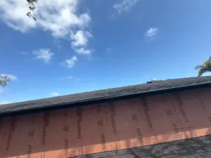 Finished commercial roof repair on a building in St. Petersburg, FL
