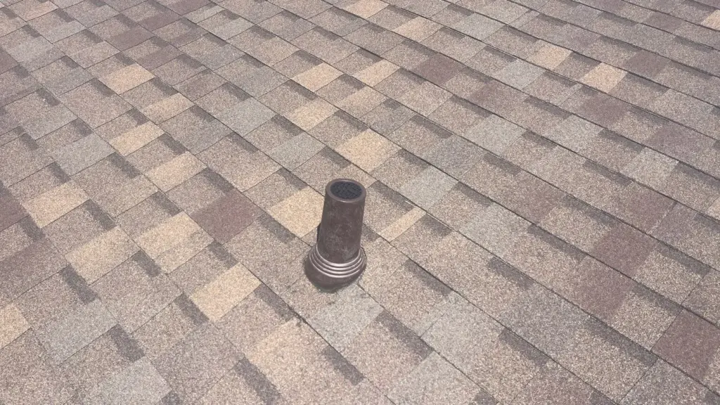 Crew tearing off old roofing during a roof replacement in Polk County, FL