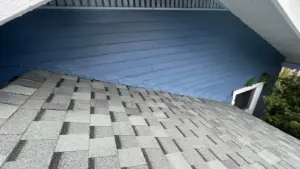New flashing and ventilation set during roof replacement in Hillsborough County home