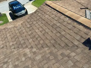 Finished roof replacement on a Pinellas County home
