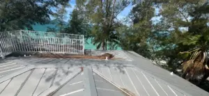 New underlayment and flashing installed on a St. Petersburg roof