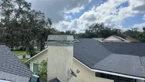 Completed roof replacement on a Valrico property