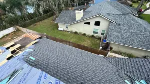 Underlayment and decking work for Valrico roof replacement