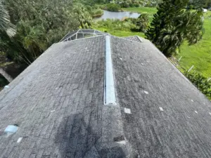 Finished roof replacement on a St. Petersburg residence