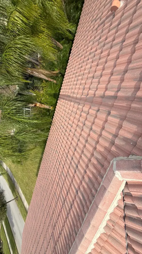 Roof repair work completed on a home in Hillsborough County, FL