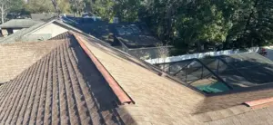 Finished roof after a full replacement in Hillsborough County