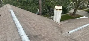 Finished roof replacement on a residential home in Hillsborough County