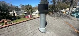 Finished roof after a full roof replacement in Pinellas County