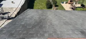 New underlayment installed on a Pinellas County roof replacement