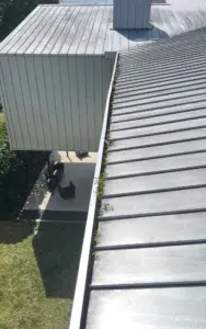 New underlayment and flashing installed during a Hillsborough County roof replacement