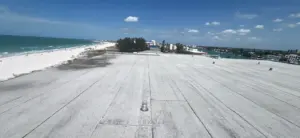 Finished roof replacement on a home in St. Petersburg, FL