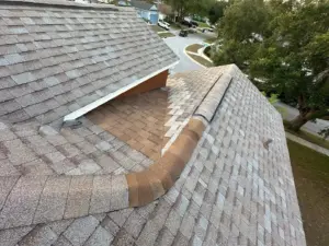 New shingles installed during roof repair job in Valrico