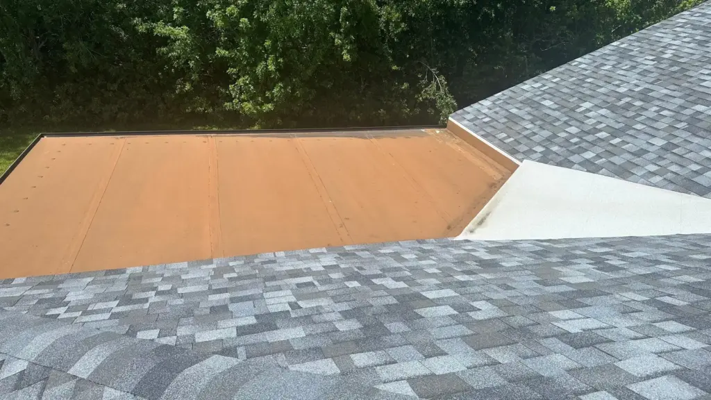 Completed roof replacement on a home in Pasco County, FL