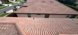 Close-up of flashing and sealant work during a Riverview roof repair