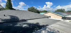 Fresh roofing system installed during a Brandon roof replacement