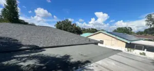 Completed roof replacement project in Brandon, Florida