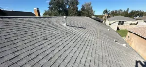 New flashing installed as part of a roof repair job in Lutz