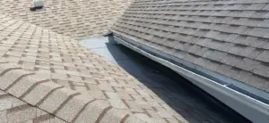Flashing detail work on a Lutz roof replacement project