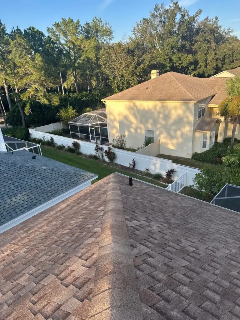 Roof repair work underway in Hillsborough County, FL