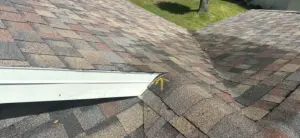 Crew finishing up a roof repair job in Hillsborough County, FL