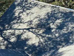 Rebuilt roof section after repair in Hillsborough County