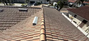 Finished roof repair job in St. Petersburg, FL