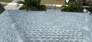 Fresh underlayment laid down as part of a Clearwater roof replacement