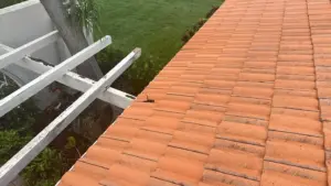 Finished roof repair in St. Petersburg with clean, sealed seams