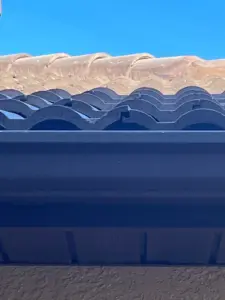 Finished tile roof on a residential home in Hillsborough County