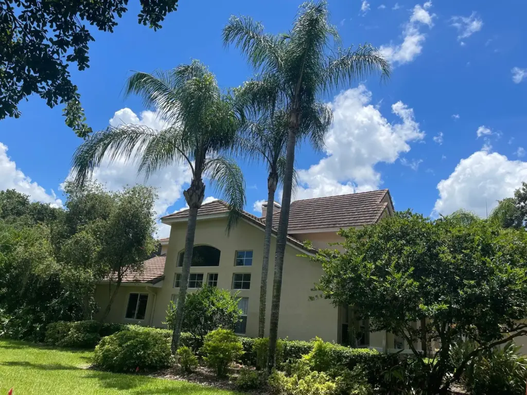 Completed roof repair on a home in Valrico, FL