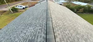 Finished roof repair result on a home in Brandon, FL