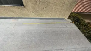 Roofing tools and materials staged during repair work in Hillsborough County