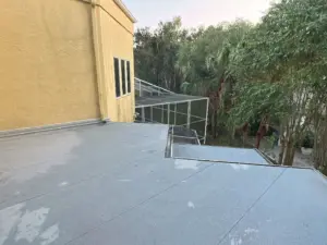 New underlayment installed during a Hillsborough County roof replacement