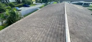 New roofing system installed on a residential roof in Brandon