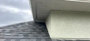 Finished roof replacement on a residential home in Lutz, FL